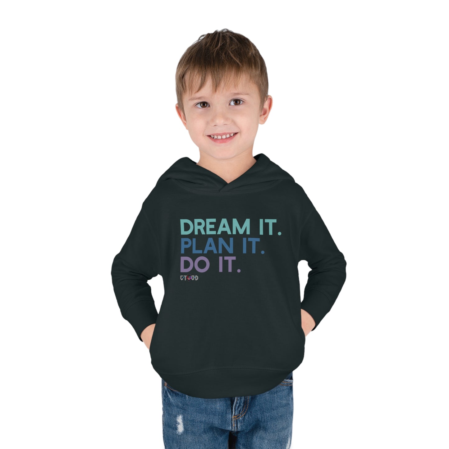 Toddler Pullover Fleece Hoodie